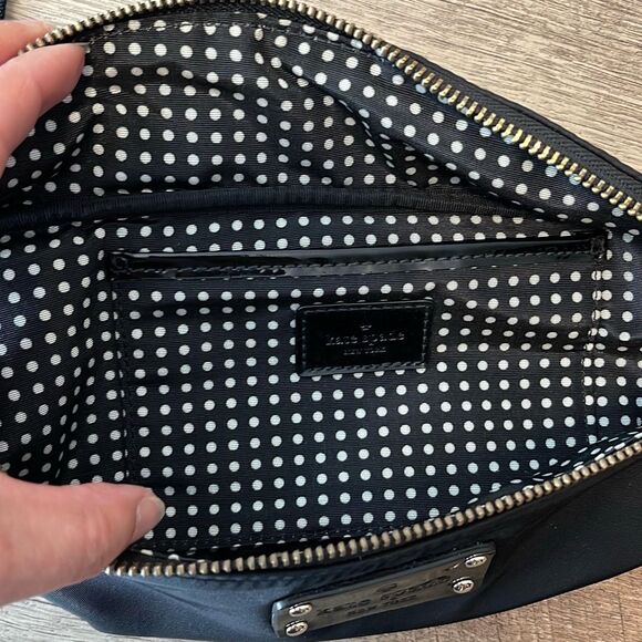 Kate Spade Nylon Fanny‎ Waist Belt Back Crossbody Small Black - Picture 5 of 7